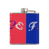 Flask Frankrijk Heupfles (Achterkant)