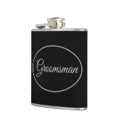 Flask-Groomsman Heupfles (Links)