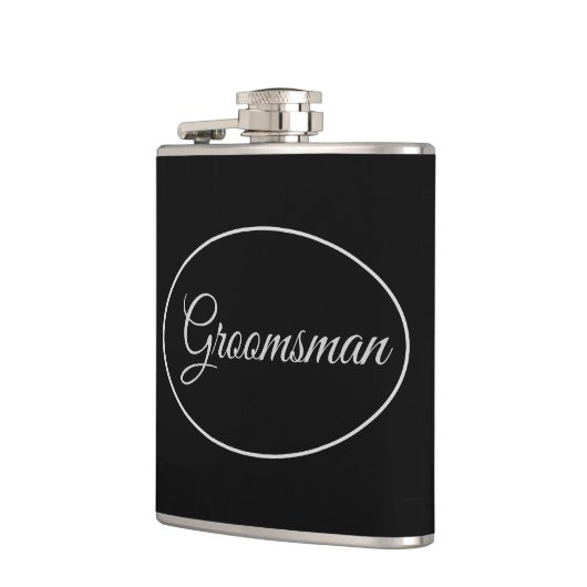 Flask-Groomsman Heupfles (Links)