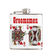 Flask Groomsmen's Gift Heupfles (Voorkant)