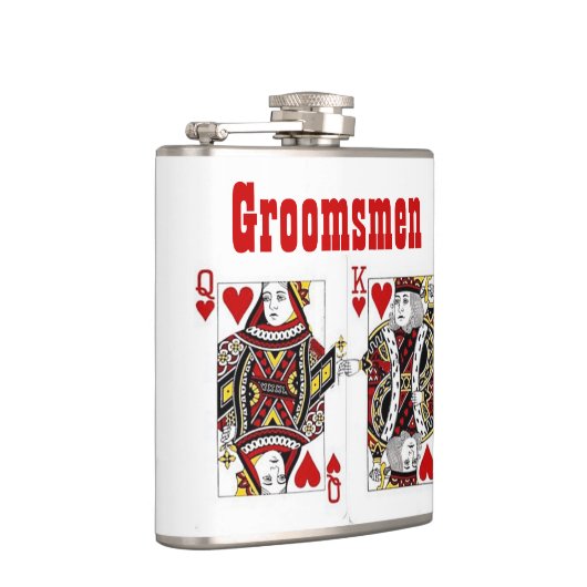 Flask Groomsmen's Gift Heupfles (Rechts)