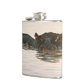 Flask Hippo Heupfles (Links)