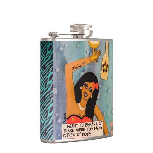 Flask-I bedoelde zich te gedragen Heupfles (Rechts)