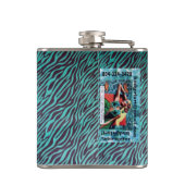 Flask-I bedoelde zich te gedragen Heupfles (Achterkant)