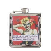 FLASK-MENSEN VRAGEN: WAT ZULT U DOEN WANNEER U JUL HEUPFLES (Voorkant)