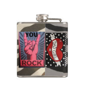 FLASK-MENSEN VRAGEN: WAT ZULT U DOEN WANNEER U JUL HEUPFLES (Achterkant)