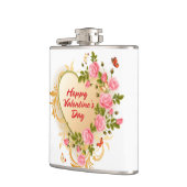 Flask met flesjes van Happy Valentijnsdag 2 Heupfles (Links)