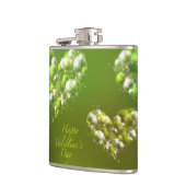 Flask met kruipende Valentijnsdag 19 Heupfles (Links)