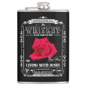 FLASK_Red Rose Heupfles (Voorkant)