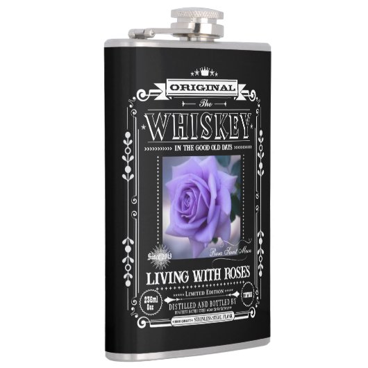 FLASK_Rosa Sweet Moon Heupfles (Rechts)
