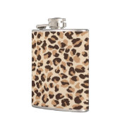 Flask Safari Leopard Print Heupfles (Links)