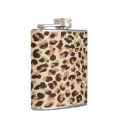 Flask Safari Leopard Print Heupfles (Rechts)
