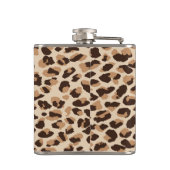 Flask Safari Leopard Print Heupfles (Achterkant)