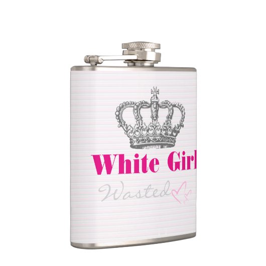 Flask van wit meisje heupfles (Rechts)