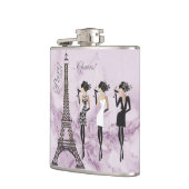 Flask voor de viering van het Paars marmer Heupfles (Links)