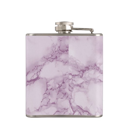 Flask voor de viering van het Paars marmer Heupfles (Achterkant)