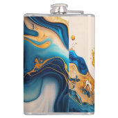 Flask Vooruit naar Fun - Motivatie naar drink - Gr Heupfles (Achterkant)