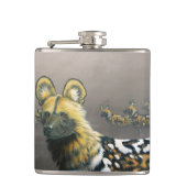Flask Wild Dog Heupfles (Voorkant)
