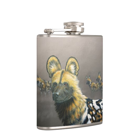Flask Wild Dog Heupfles (Rechts)
