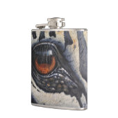 Flask Zebra Eye Heupfles (Links)