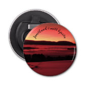 Flasköppnare Jämtland i mitt hjärta  Button Flesopener (Voorkant)