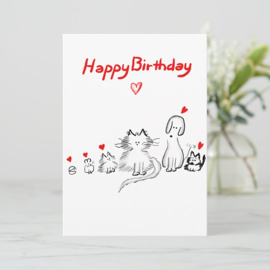 Flat 5x7-reiskaart bedankkaart (Staand voorkant)