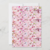 Flat Announcement Card Aankondiging (Achterkant)