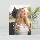 Flat Announcement Card Aankondiging (Staand voorkant)