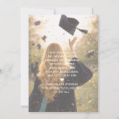 Flat Announcement Card Aankondiging (Achterkant)