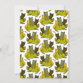 Flat Announcement CardOlive kittens Aankondiging (Voorkant)