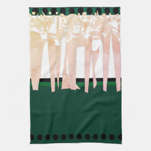 Flat ART DECO Theedoek