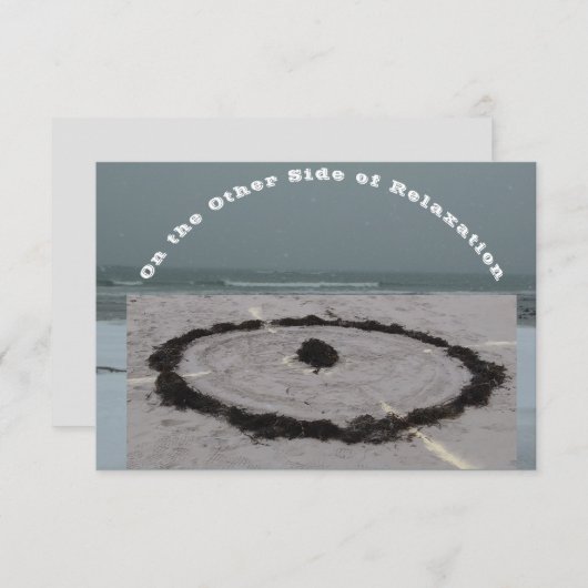 Flat Beach Maze Kaart (Voorkant / Achterkant)