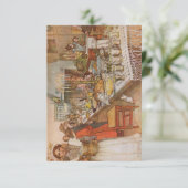 Flat Bedankt voor je kerstkaartje Carl Larsson (Staand voorkant)