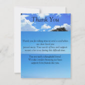 Flat Bedankt voor je sympathiekaart (Voorkant)