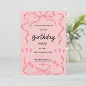 Flat Birthday Card Feestdagenkaart (Staand voorkant)