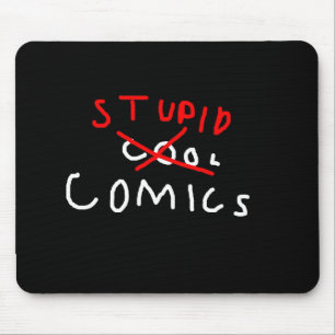 Flat Black Mousepad Muismat