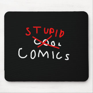 Flat Black Mousepad Muismat