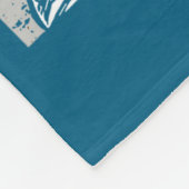 Flat Bro, Funny Flat Earth Society Astronaut In Sp Fleece Deken (Hoek)