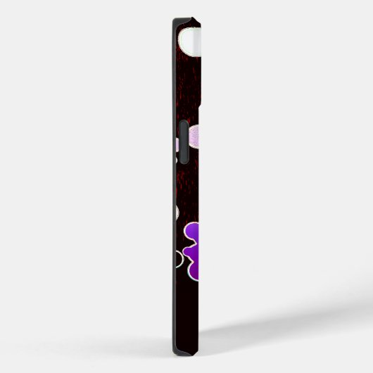 Flat Bubbles P Case-Mate iPhone Case (Achterkant / Rechts)