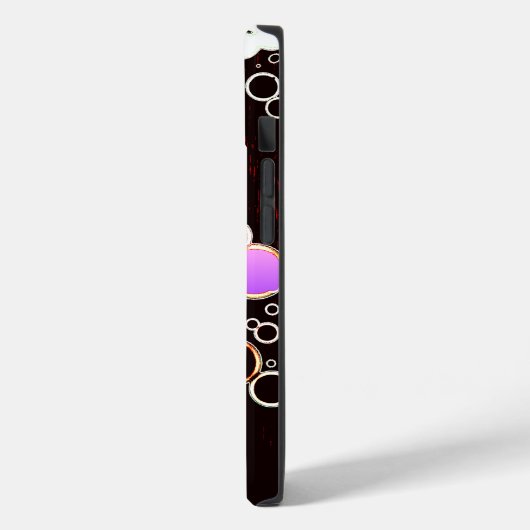 Flat Bubbles P Case-Mate iPhone Case (Achterkant / Links)