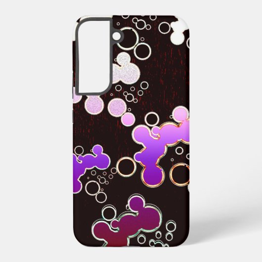 Flat Bubbles P Samsung Galaxy Hoesje (Achterkant)