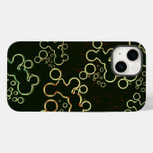 Flat Bubbles R Case-Mate iPhone Case (Achterkant (horizontaal))