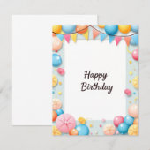 Flat Card (Voorkant / Achterkant)