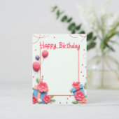 Flat Card (Staand voorkant)