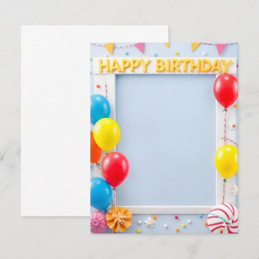 Flat Card (Voorkant / Achterkant)