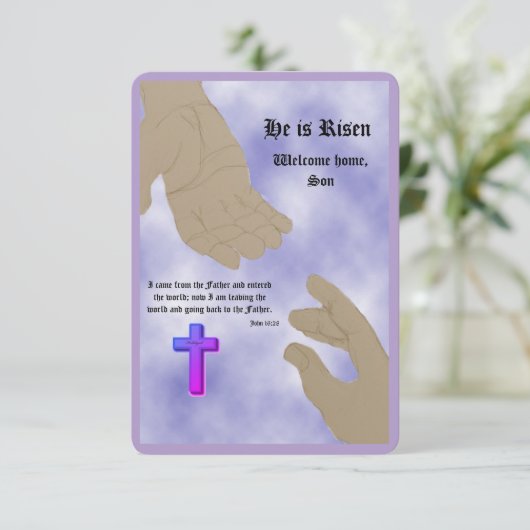 Flat Card (Staand voorkant)