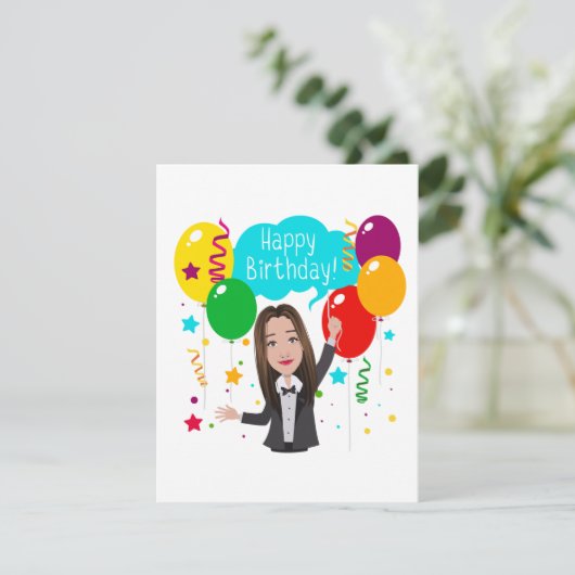 Flat Card (Staand voorkant)