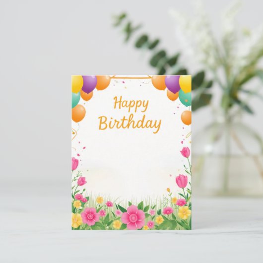 Flat Card (Staand voorkant)