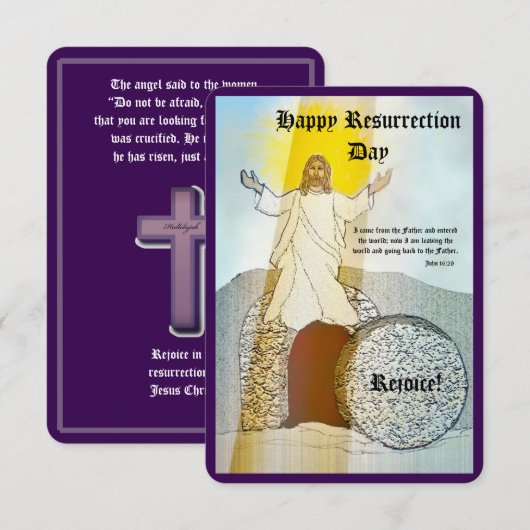 Flat Card (Voorkant / Achterkant)