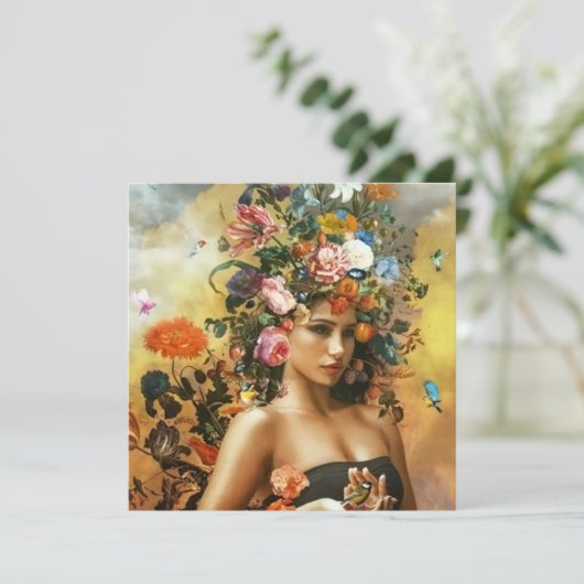 Flat Card (Staand voorkant)